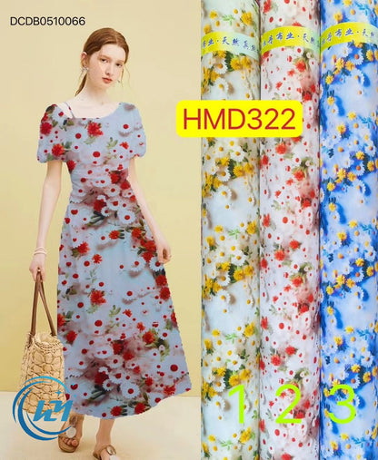 100% Rayon Printing Fabric for T-shirt and Dress