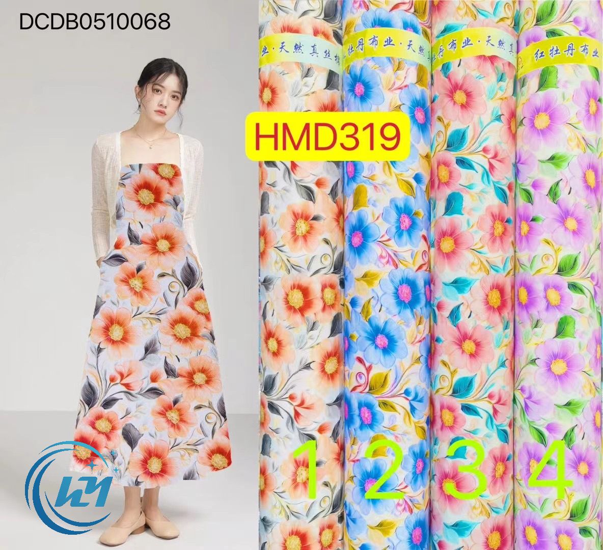 100% Rayon Printing Fabric for T-shirt and Dress