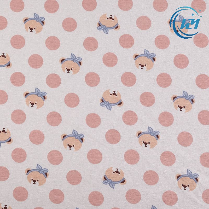 40s combed 100% cotton printed fabric baby sleeping bag pajama towel pillowcase fabric