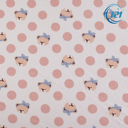 40s combed 100% cotton printed fabric baby sleeping bag pajama towel pillowcase fabric