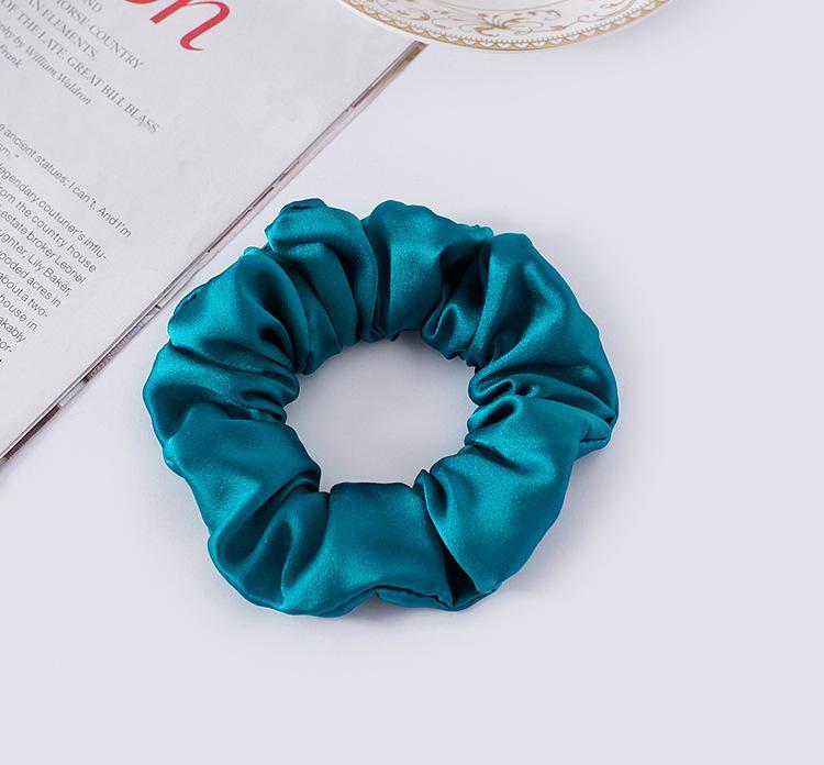 Premium 16mm/19mm/22mm Pure Silk Scrunchies – 3.5cm Width