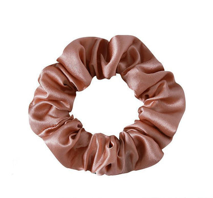 Premium 16mm/19mm/22mm Pure Silk Scrunchies – 3.5cm Width