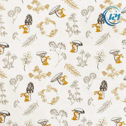 40s combed 100% cotton printed fabric baby sleeping bag pajama towel pillowcase fabric