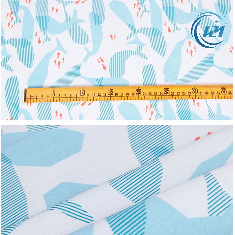 40s combed 100% cotton printed fabric baby sleeping bag pajama towel pillowcase fabric